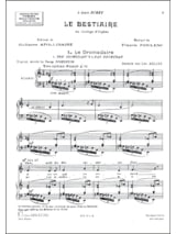 12 Poèmes de Guillaume Apollinaire - POULENC - Partition - Mélodies